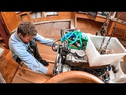 Abandoned Boat Project: Why We Had to Remove the Engine (Big Mistake!)