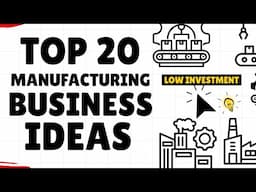 Top 20 Manufacturing Business Ideas to Start a Business in 2025