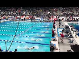 100 Backstroke | 2025 Men’s Swimming NCAA Championships | Hubert Kos - 43.20 (NCAA Record)
