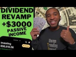 $55,000 Dividend Portfolio Revamp