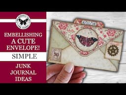 Junk Journal Envelope Idea! Cute Junk Journal Tutorial