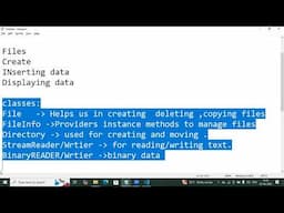 Exception Handling