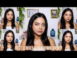 The Best Contact Lenses For Medium skin | Exploring ICOICE LENS | natural looking #contactlenses