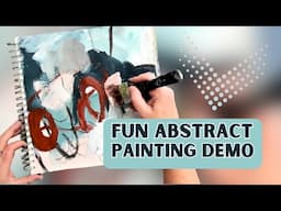 Abstract Art Demo: Watch This Abstract Painting Come to Life!
