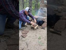 Survival Skills:  Yucca Fire Starter  #bushcaft #fire #camping