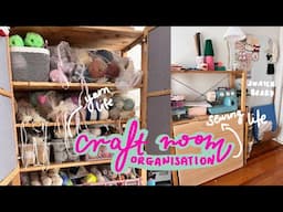 Craft Room Organisation That Took over 6 months.