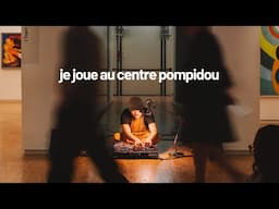 je joue au centre pompidou