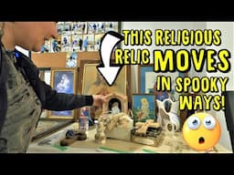 Ep654: We Found A HAUNTINGLY Spooky Vintage Religious Alter At This Local Church Sale!  IT MOVED! 😯