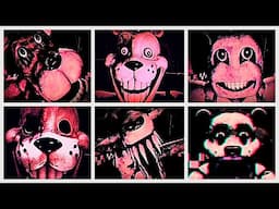 FNAF 1 REMAKE All Jumpscares & Max Mode Complete