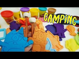 Bluey Goes Camping Playdoh Playset