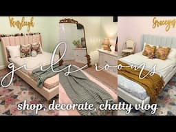 Tween girls room glow-up in progress ✨ Long chatty vlog | Tori Flores