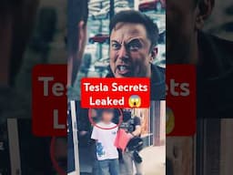 How Elon Musk Caught the Tesla Employee LEAKING Secrets
