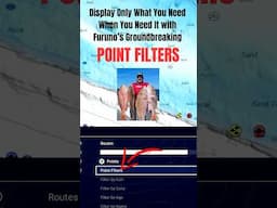 Display Only What You Need | @furuno_usa TZTXL Point Filters. #furuno @FurunoMarineElectronics