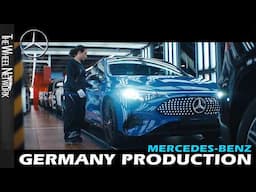 Mercedes-Benz CLA Production in Germany | Mercedes-Benz Rastatt Plant [4K]