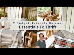 7 Items To Thrift For Summer~What To Thrift For Summer:7 Smart Picks~7 Summer Items To Thrift Now
