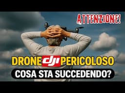 DRONE DJI PERICOLOSO all'AVVIO! DJI CORRE AI RIPARI, per EVITARE GUAI! Cosa è SUCCESSO?