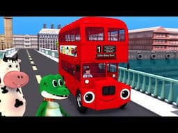 The Big Red Bus Ride - Don’t Forget Pig! | 👼Little Baby Bum - Preschool Playhouse