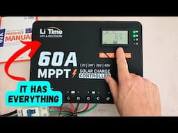 Discover the Secrets of the LiTime 60 Amp BLUETOOTH Solar Charge Controller!