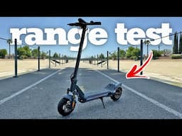 Cunfon RZ800 Electric Scooter – Real World Range Test!