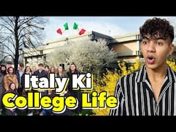 College Routine In Italy🇮🇹 Level Ho gaya￼😜