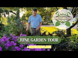 Early June Garden Tour 2025 🌿 | From Rain to Bloom with The Preppy Gardener (2025)