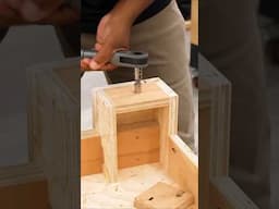 DIY Multi-Purpose Workbench (The feet) – Ep. 03 #Short  #woodwork #diyprojects