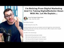 Breaking down Ryan Deiss’s 'I’m Retired' Marketing Campaign