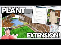 New PLANT PLANNER Extension for SketchUp – Meet Shoot Gardening!