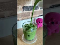 Iced Matcha Latte (Marukyo Koyamen) 🍵 Nikki Soriano