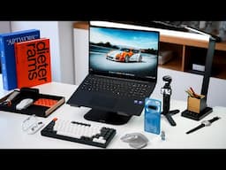 The One Laptop Desk Setup - GREAT for Students!