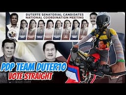 PDP TEAM DUTER10 VOTE STRAIGHT PO TAYO MGA KABABAYAN.