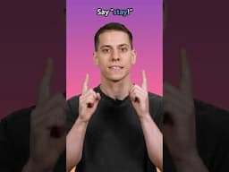 stay - French Word of the Day