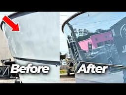 Buff, Polish & Wax Your Boat | Gelcoat Oxidation Removal