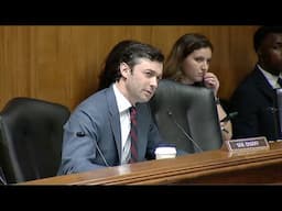 Sen. Ossoff Presses Trump Administration on Infant Formula Safety