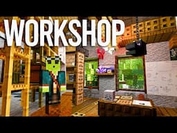 Making a Realistic Workshop! - Let's Play Minecraft 670
