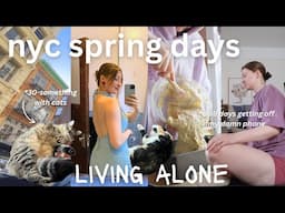 Not your typical "NYC influencer" 🌸 chill spring days getting my life in order
