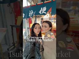 El mercado más famoso y único de Tokyo 🤌🏼