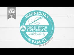 LIVE: Cross Stitch Trunk Show and Q&A with Bev McCullough of Flamingo Toes! - FlossTube