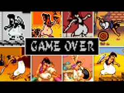 Evolution of Aladdin Death & Game Over Through versions