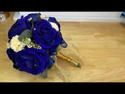 Cómo hacer un bouquet con flores artificiales