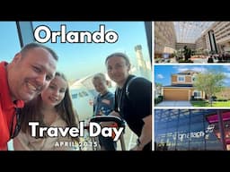 Orlando Travel Day ✈️  | Our Big Florida Adventure Begins! 🌴