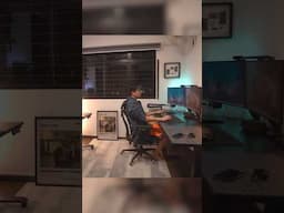 Tour of my 2025 ULTIMATE desk setup and home office