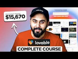 Loveable Full Course | How to Build $10000 AI Websites and Applications in Loveable