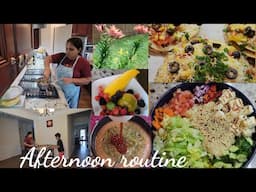 Rainy day vlog| Quick Salad with easy dressing| Kid's favorite Mexican pizza| Fun time with kids