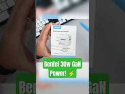 Fast iPhone & Android Charger – BENFEI 20W GaN Unboxing!