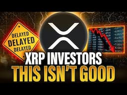 Bad News For XRP Investors | XRP Price Chart & News Update