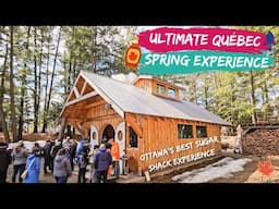 A Sweet Escape: Discover Ottawa's Best Sugar Shack Experience at Pine Lodge Resort 🍁