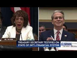 Maxine Waters Forgets She First Met Sec Scott Bessent While Line Dancing in the Bahamas