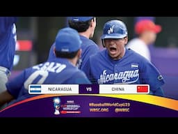 Gametime Classics | Nicaragua vs China | U-23 Baseball World Cup 2024