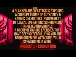 A PLANNED ARSON ATTACK IS EXPOSING CORRUPT FIGURE OF AUTHORITIES INVOLVEMENT IN ILLEGAL OPERATIONS